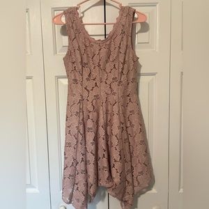 Alter’d state pink lace dress.